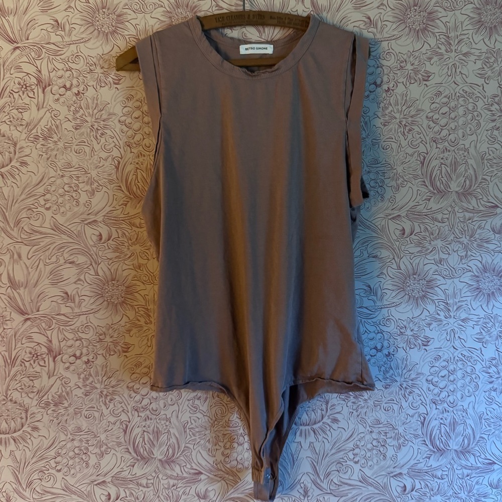 Betro Simone Danny Zuko bodysuit Large neutral